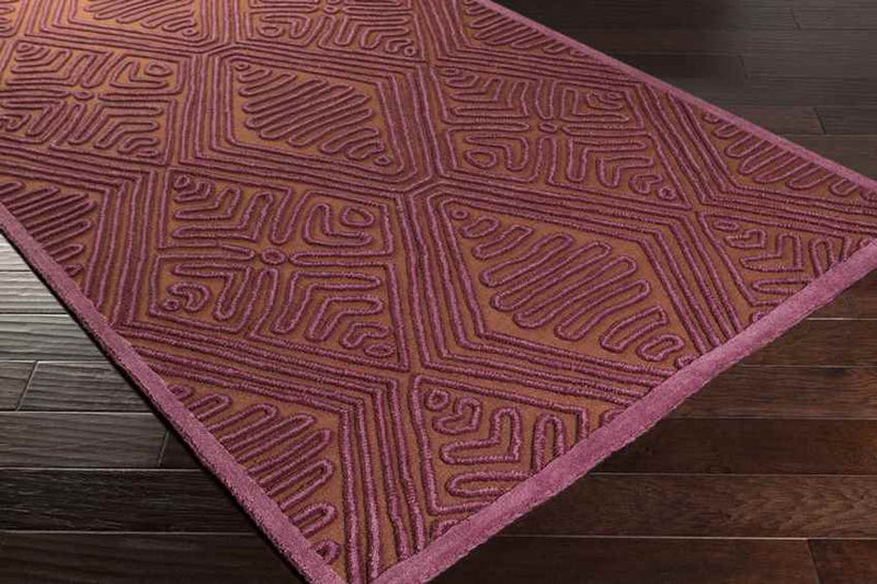 Winchester Modern Purple/Beige Area Rug