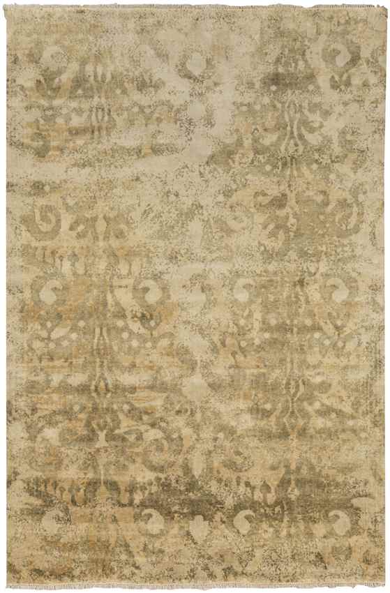 Woodland Traditional Khaki/Tan Area Rug