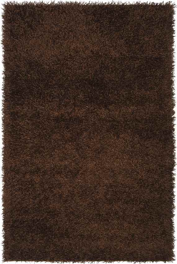 Corby Shag and Texture Clay Area Rug