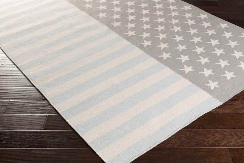 Altamont Modern Beige/Sky Blue Area Rug