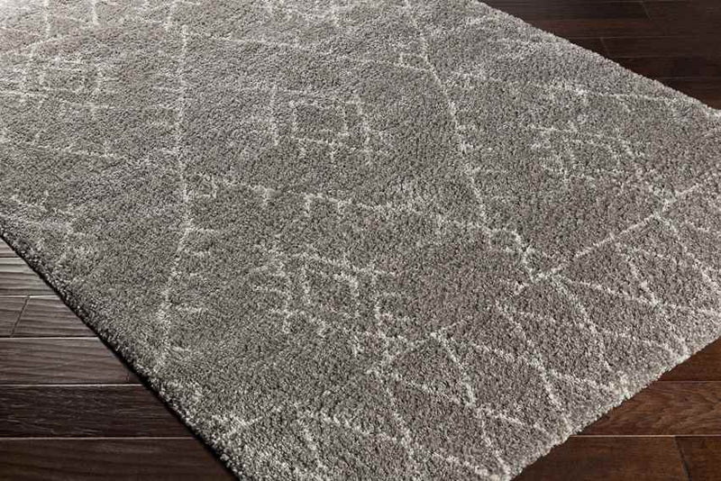 Logan Global Taupe/White Area Rug