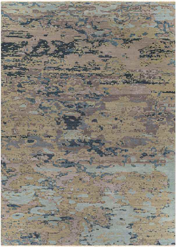 Corsham Modern Aqua Area Rug