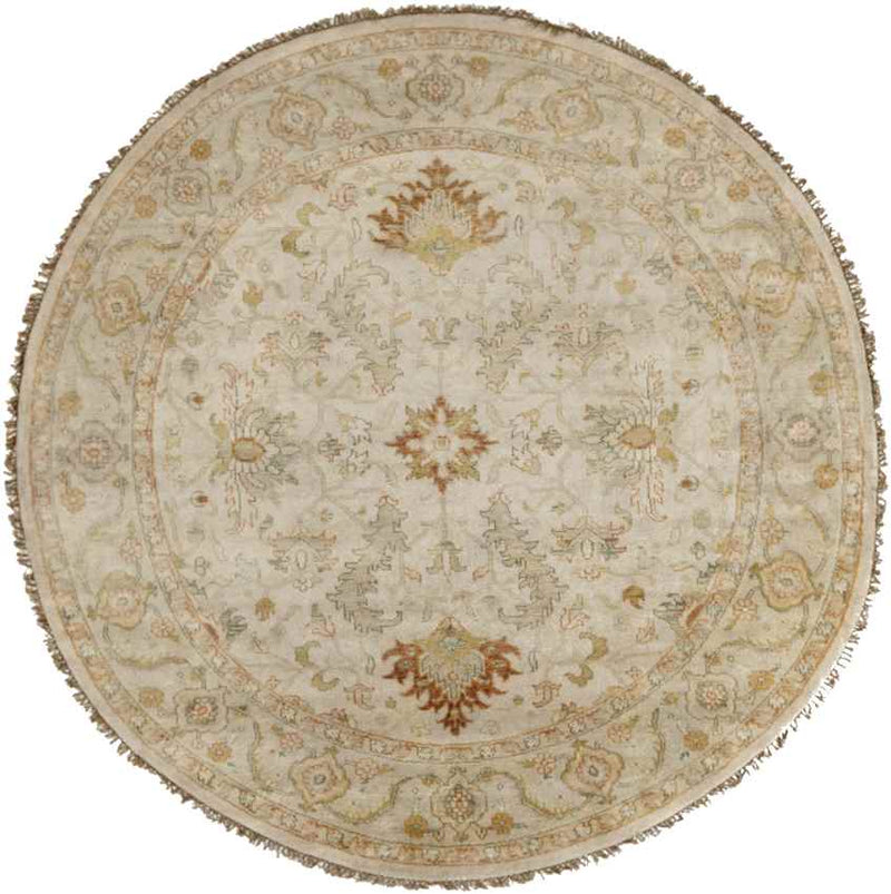 Grandview Traditional Beige Area Rug