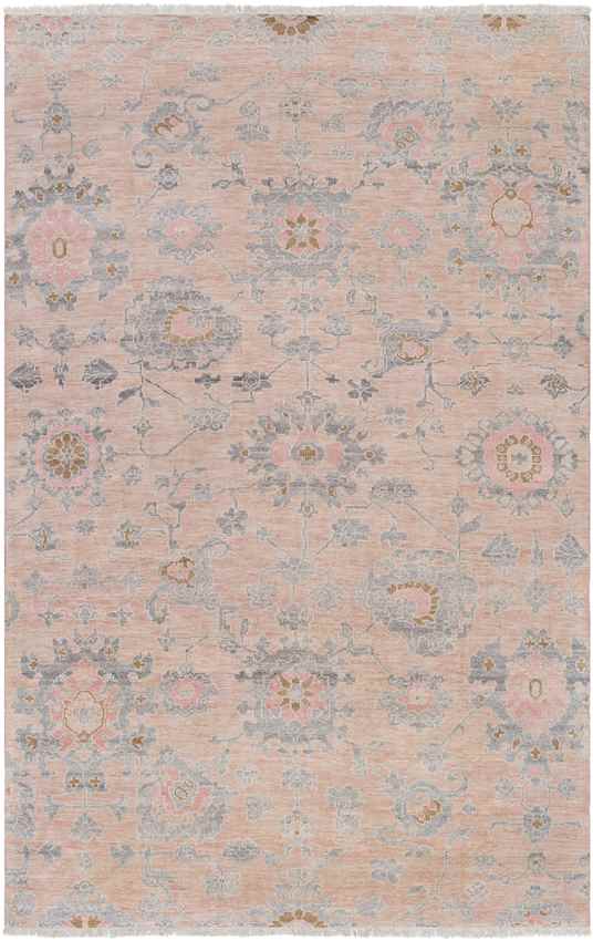 Crawley Traditional Beige Area Rug