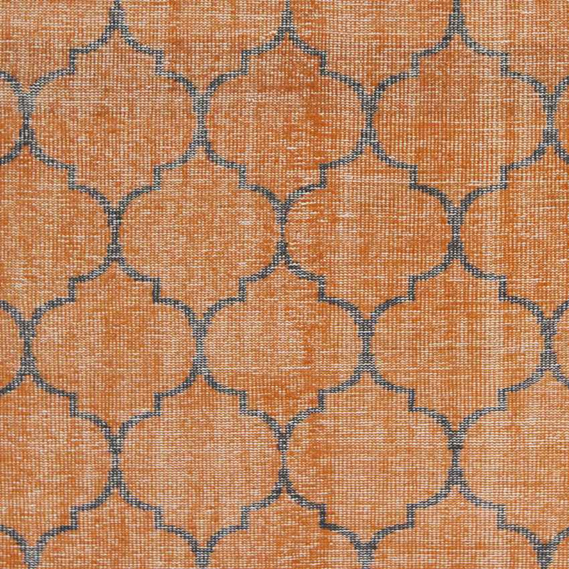 Belvidere Modern Burnt Orange Area Rug