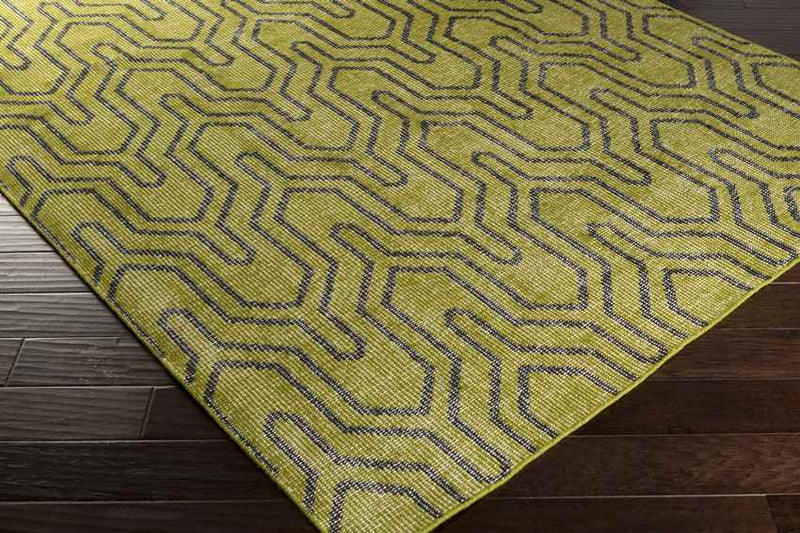 Bement Modern Lime Area Rug