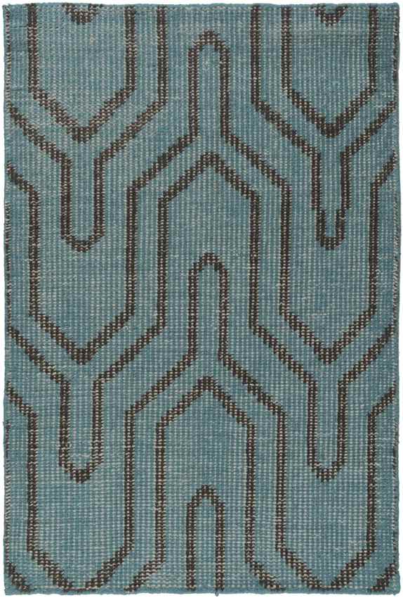 Bement Modern Teal Area Rug