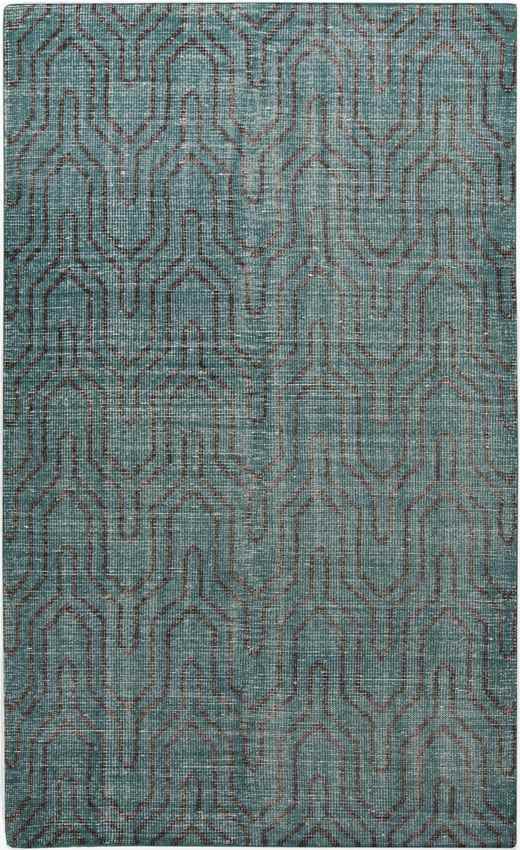 Bement Modern Teal Area Rug