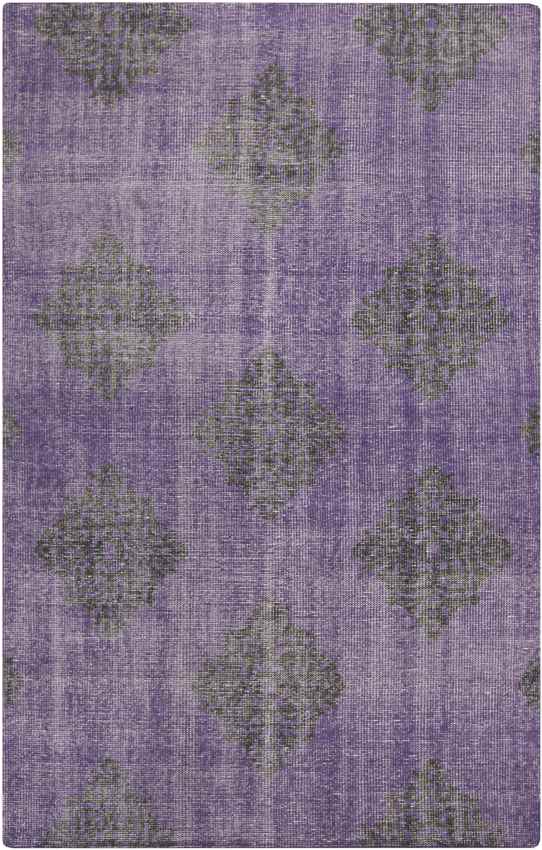 Benld Traditional Violet Area Rug