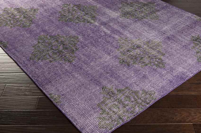 Benld Traditional Violet Area Rug