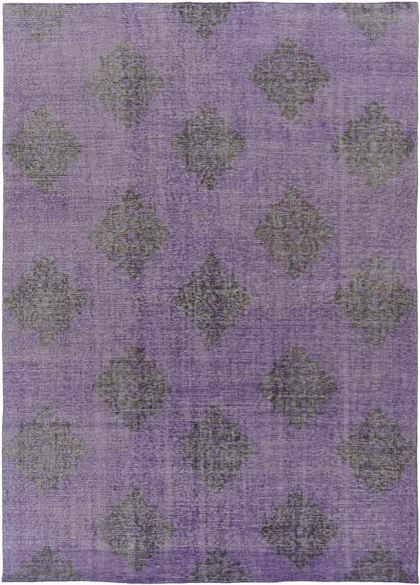 Benld Traditional Violet Area Rug