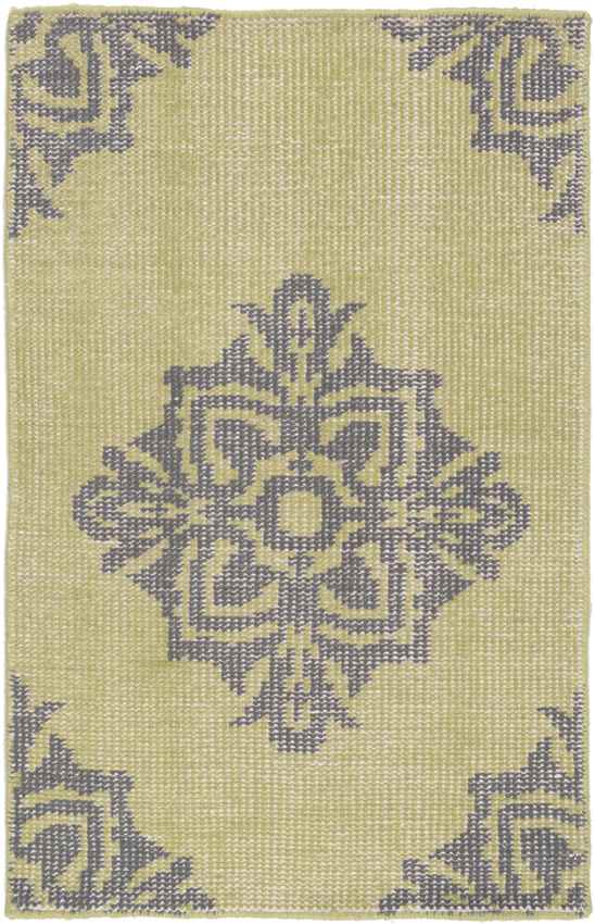 Benld Traditional Lime Area Rug