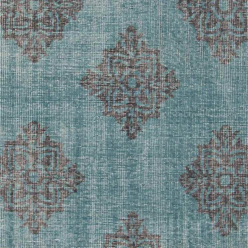 Benld Traditional Teal/Gray Area Rug