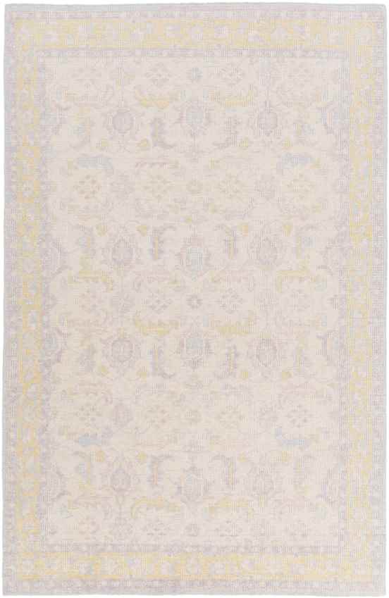 Treherne Traditional Beige/Purple Area Rug