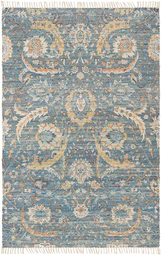 Dawlish Global Sky Blue Area Rug