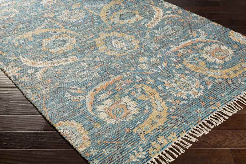 Dawlish Global Sky Blue Area Rug