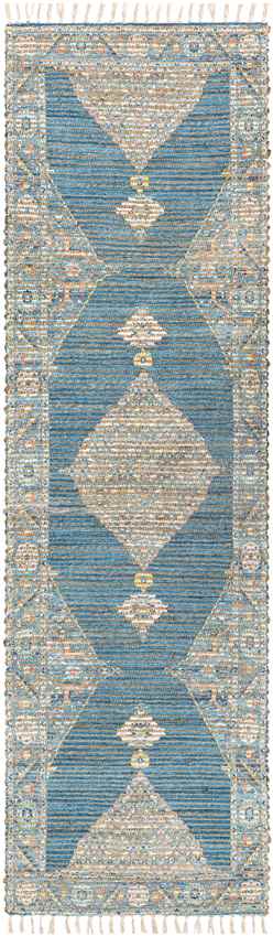 Daventry Traditional Aqua Area Rug