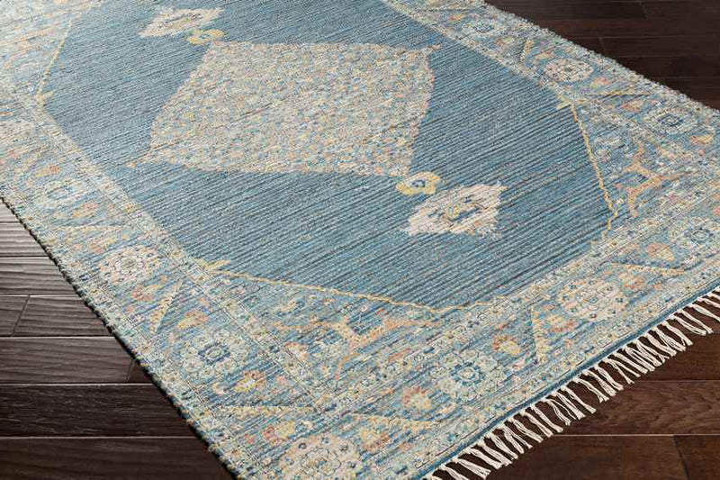 Daventry Traditional Aqua Area Rug