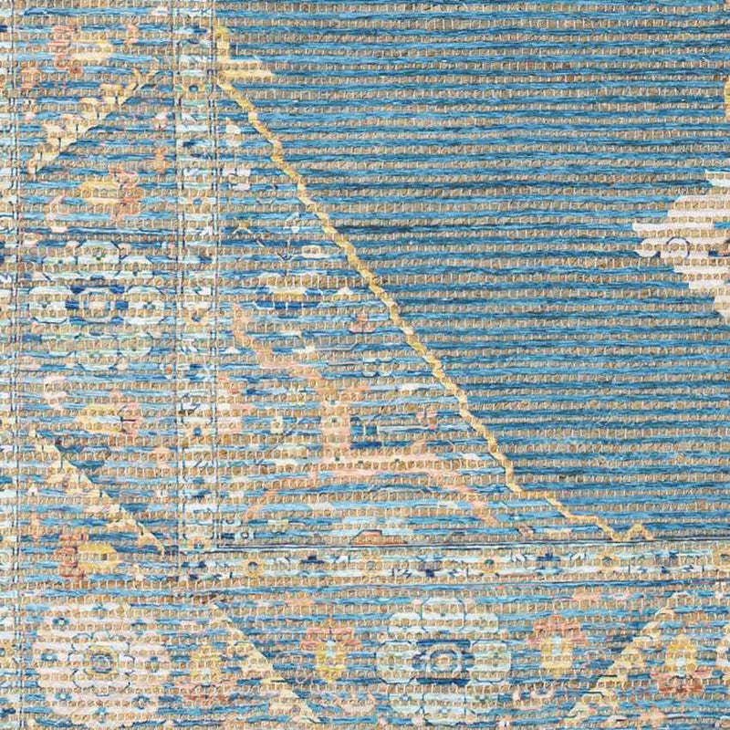 Daventry Traditional Aqua Area Rug