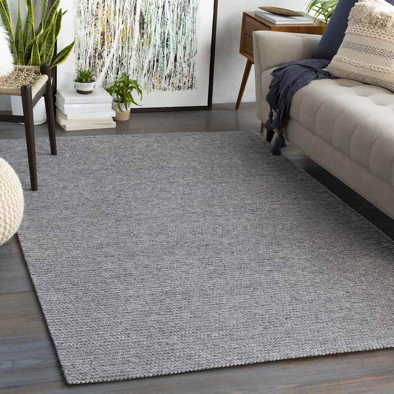 Dereham Modern Medium Gray Area Rug