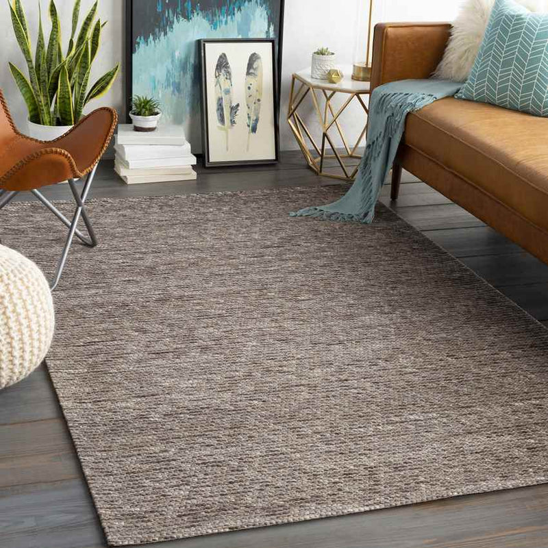 Dereham Modern Medium Brown Area Rug