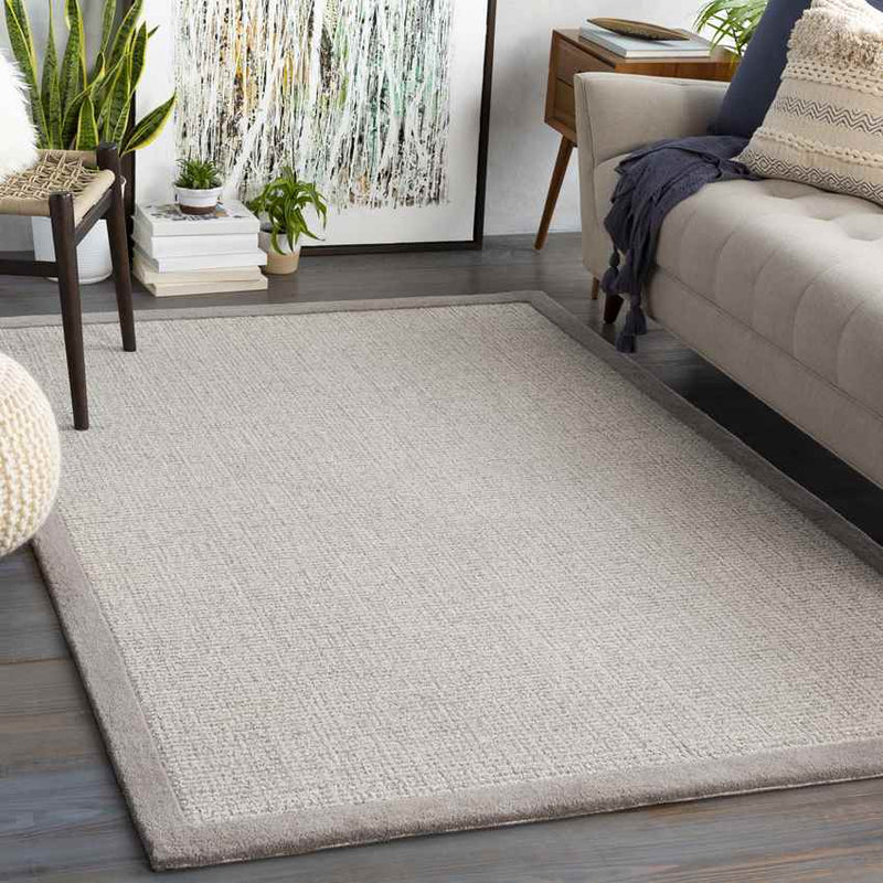 Earby Modern Medium Gray Area Rug