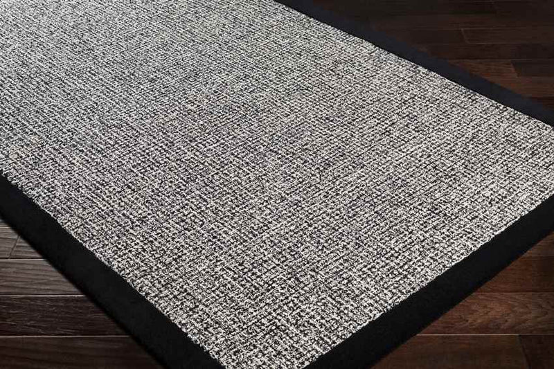 Earby Modern Black Area Rug