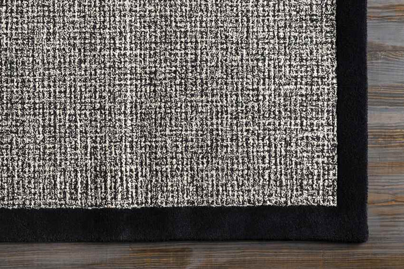 Earby Modern Black Area Rug