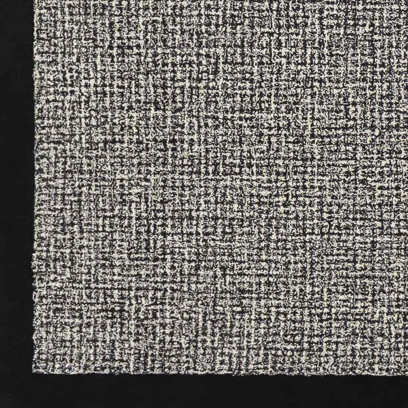 Earby Modern Black Area Rug