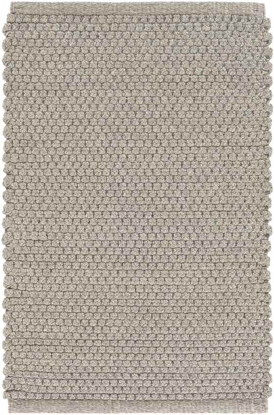 Erith Modern Light Gray Area Rug