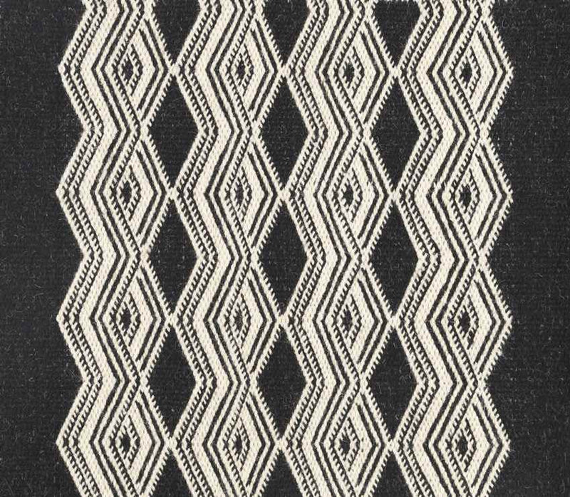 Fazeley Global Black Area Rug