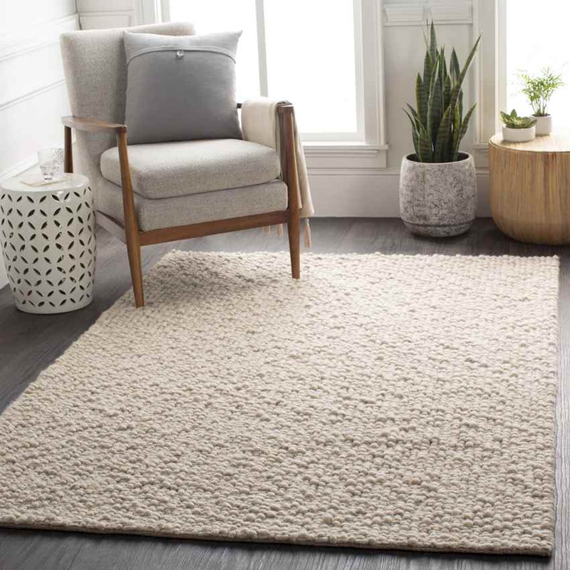 Ferryhill Modern Beige Area Rug