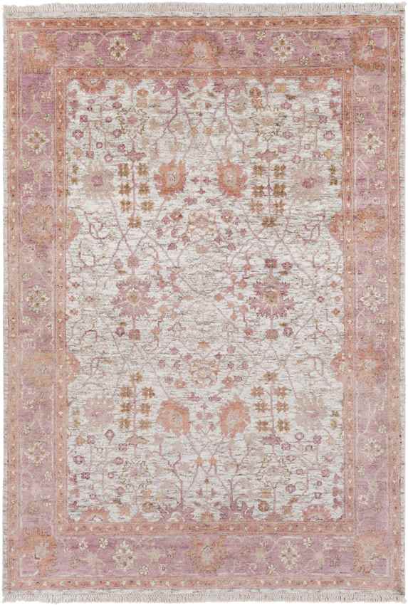 Fleetwood Traditional Peach Area Rug