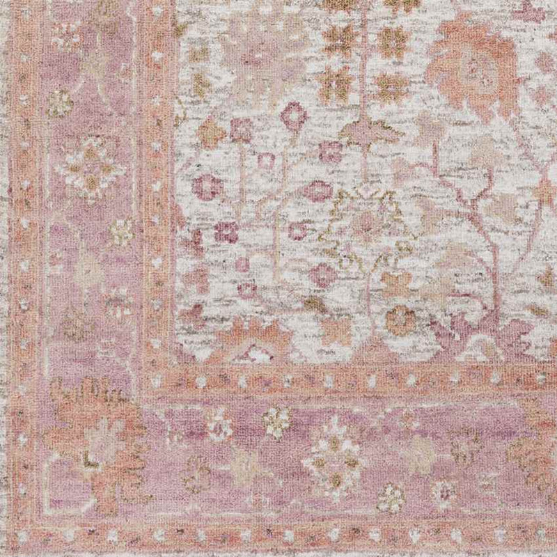 Fleetwood Traditional Peach Area Rug