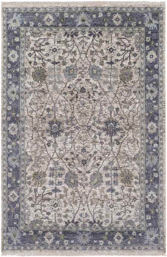 Fleetwood Traditional Navy Area Rug