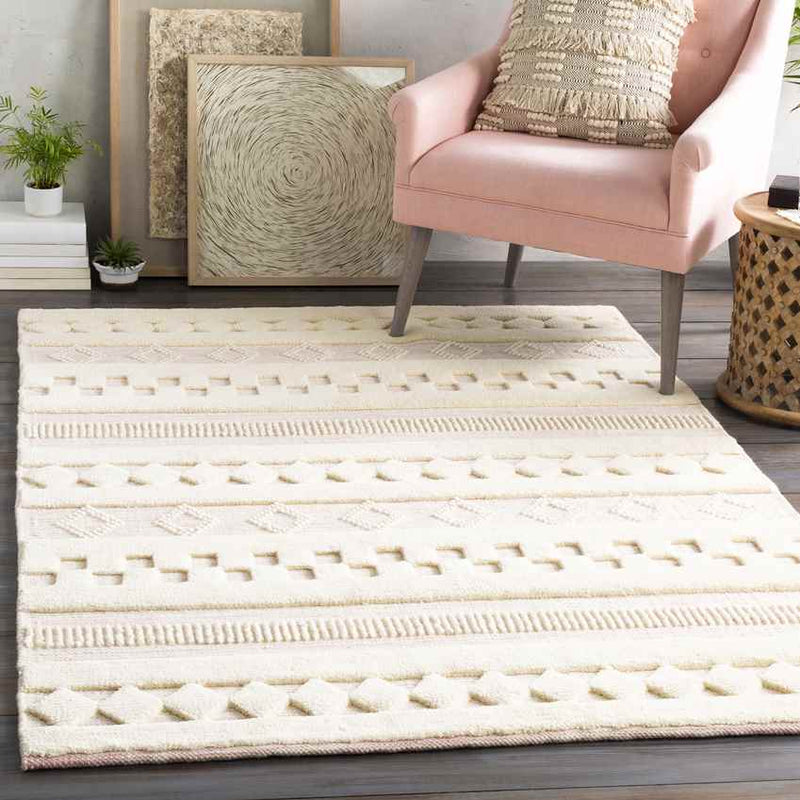 Godalming Global Pale Pink Area Rug