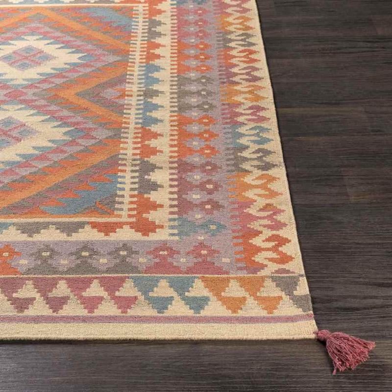 Harwich Rustic Burnt Orange Area Rug