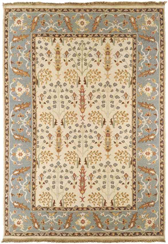 Haxby Traditional Khaki Area Rug