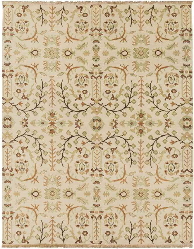 Hawes Traditional Tan Area Rug