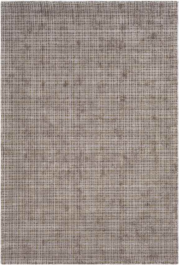 Hessle Modern Dark Brown Area Rug