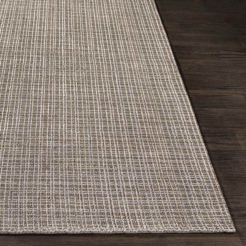 Hessle Modern Dark Brown Area Rug