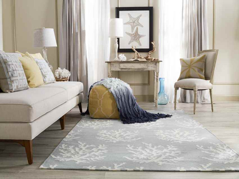 Hounslow Coastal Aqua Area Rug