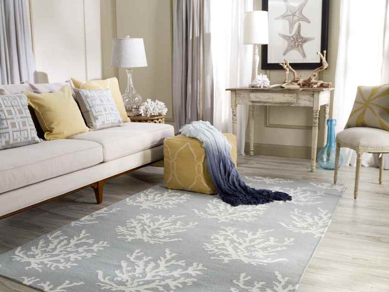 Hounslow Coastal Aqua Area Rug