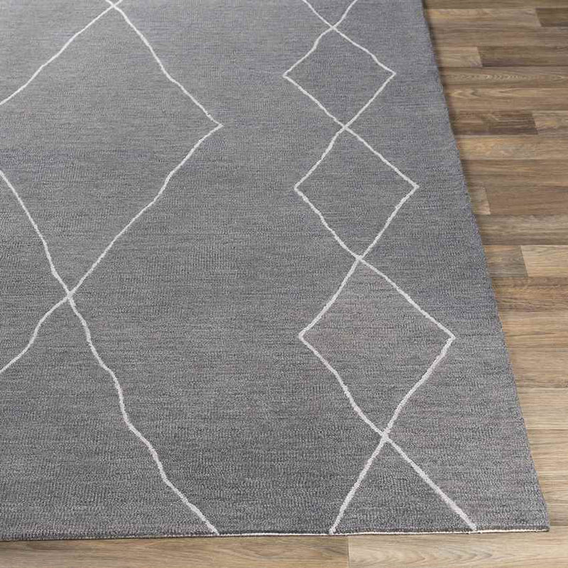 Jarrow Global Charcoal Area Rug