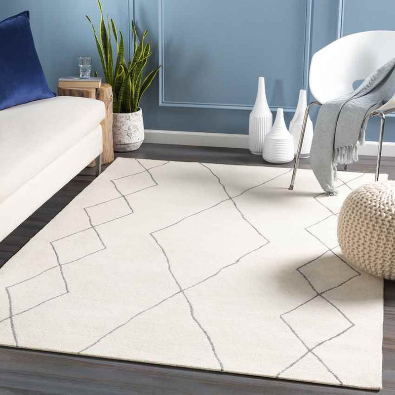 Jarrow Global Cream Area Rug