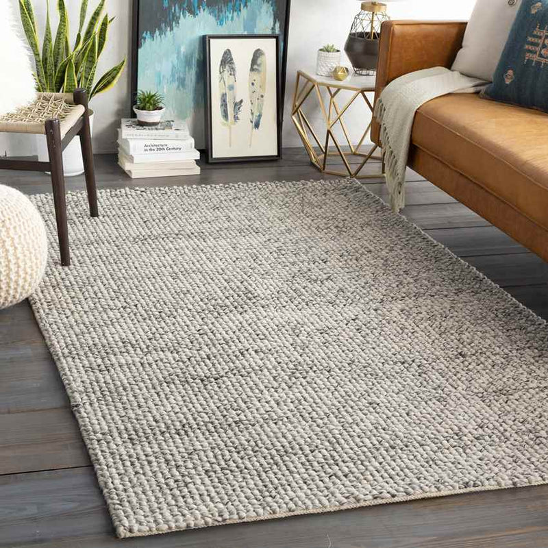 Keynsham Modern Charcoal Area Rug