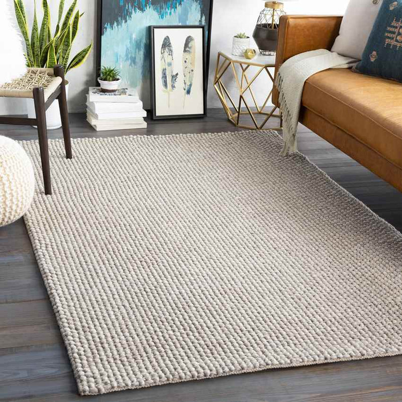 Keynsham Modern Light Gray Area Rug