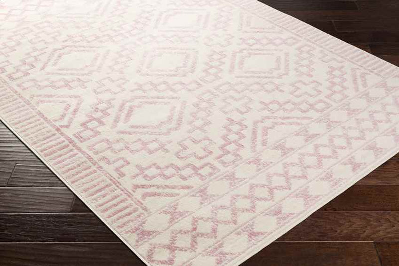 Lechlade Global Pale Pink Area Rug