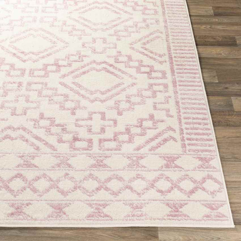 Lechlade Global Pale Pink Area Rug