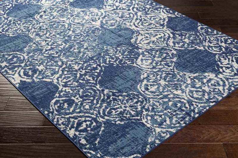 Ledbury Global Navy Area Rug